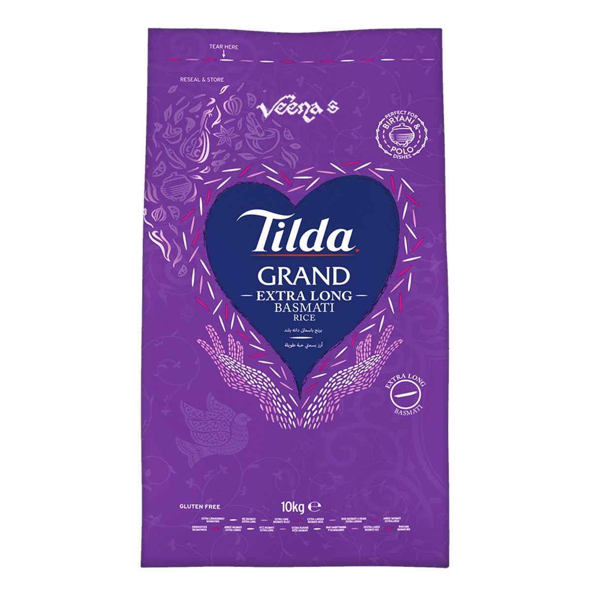 Tilda Grand Extra Long Basmati Rice 10kg