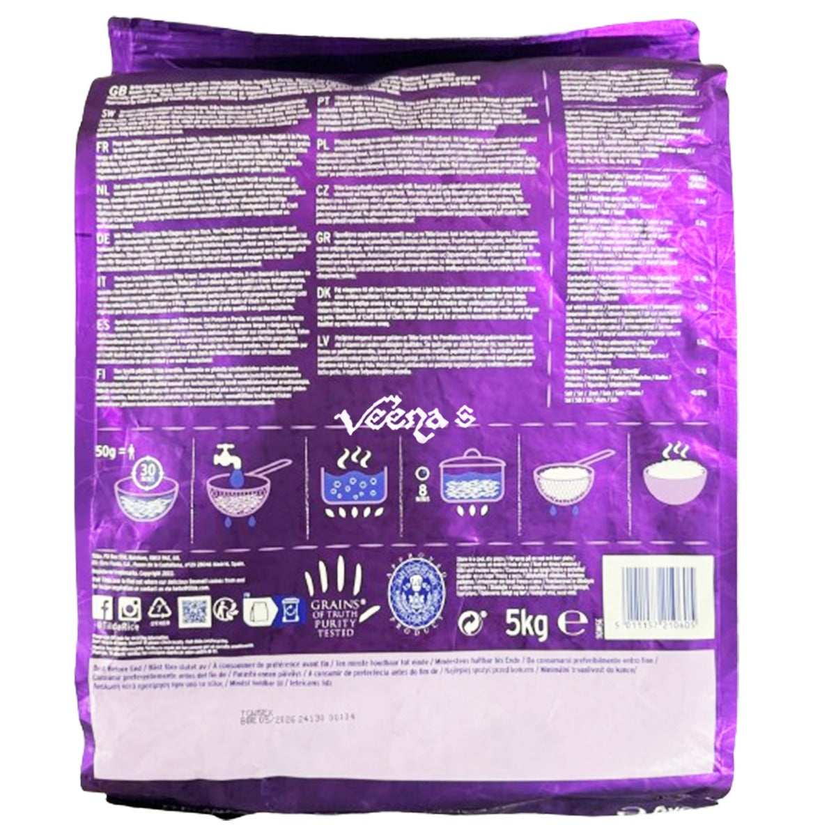 Tilda Grand Extra Long Basmati Rice5kg