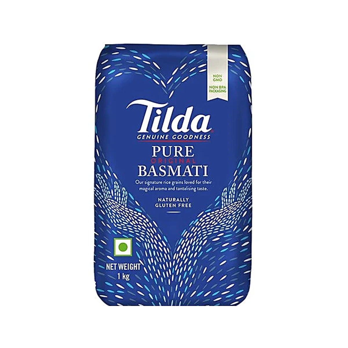 Buy Tilda Pure Original Basmati Rice 1kg at Veenas.com - Online Indian Grocery Store UK