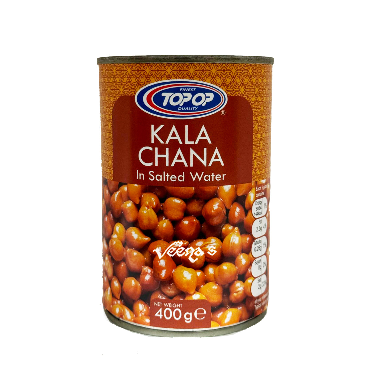 Buy Top Op Kala Chana 400g at Veenas.com - Online Indian Grocery Store UK