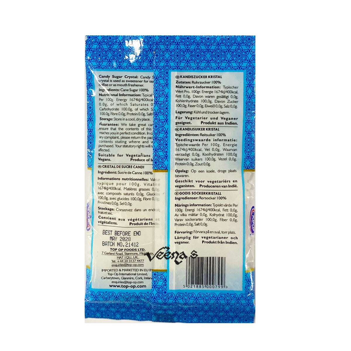 Top Op Candy Sugar Crystal 100g