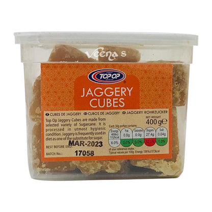 Top Op Jaggery Cubes 400g