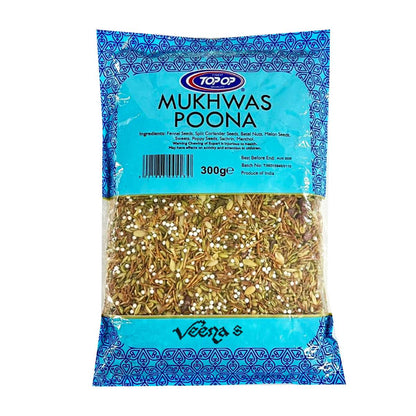 Buy Top Op Mukhwas Poona 300g at Veenas.com - Online Indian Grocery Store UK