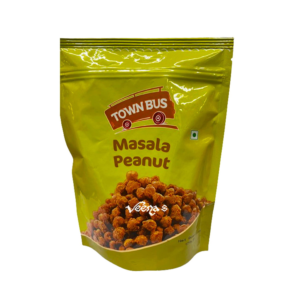 Town Bus Masala Peanut 170g– veenas.com