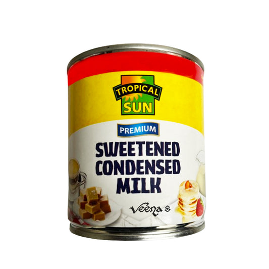 Buy Tropical Sun Premium Sweetened Condensed Milk 397g at Veenas.com - Online Indian Grocery Store UK