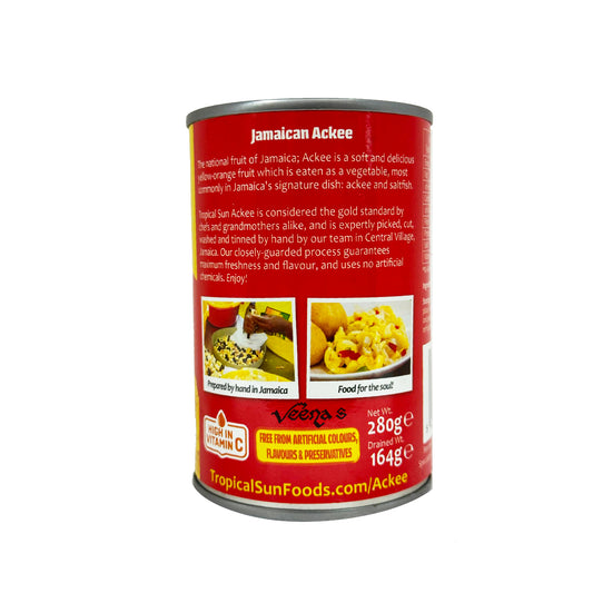 Tropical Sun Jamaican Ackee In Salted Water 280g