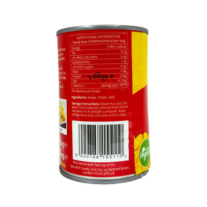 Tropical Sun Jamaican Ackee In Salted Water 280g
