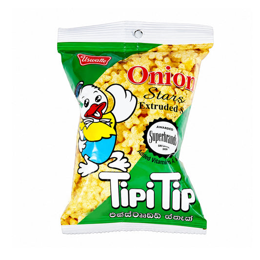 Buy Uswatte Tipi Tip Onion Stars 15g at Veenas.com - Online Indian Grocery Store UK