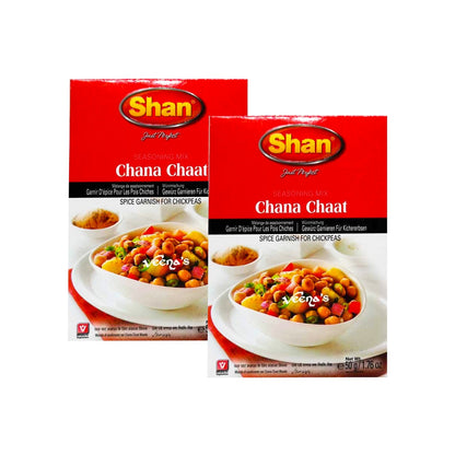 Buy Shan Chaat Chana Mix 50g(Pack of 2) at Veenas.com - Online Indian Grocery Store UK