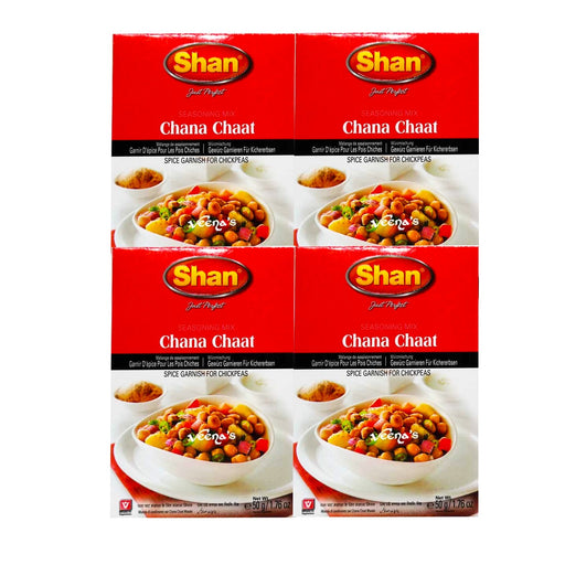 Shan Chaat Chana Mix 50g(Pack of 4) 