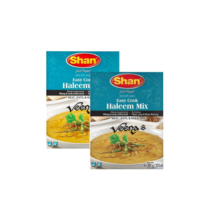 Buy Shan Easy Cook Haleem Masala Mix 300g(Pack of 2) at Veenas.com - Online Indian Grocery Store UK