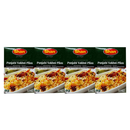 Buy Shan Biryani Punjabi Yakhni Mix 50g(Pack of 4) at Veenas.com - Online Indian Grocery Store UK