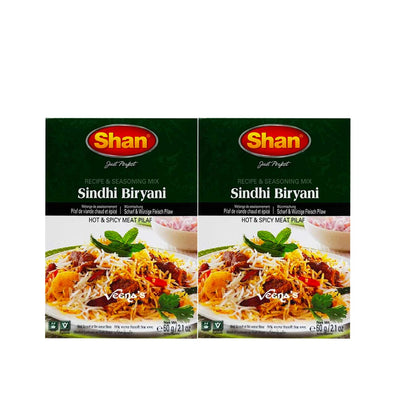 Buy Shan Biryani Sindhi Masala 60g (Pack of 2) at Veenas.com - Online Indian Grocery Store UK