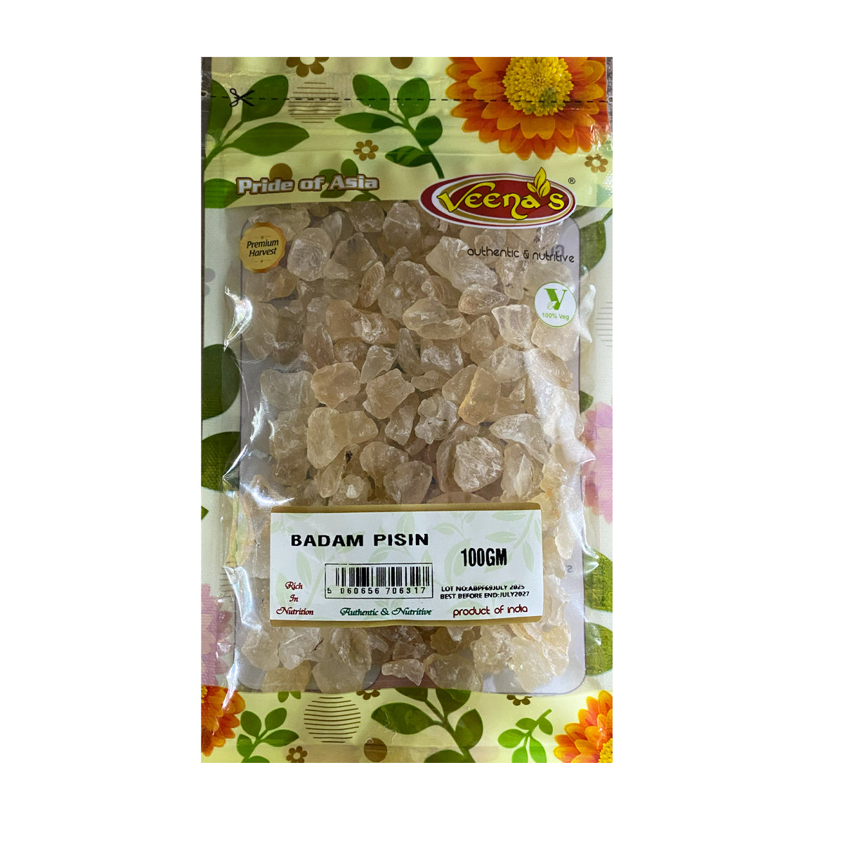 Buy Veenas Badam Pisin 100g at Veenas.com - Online Indian Grocery Store UK