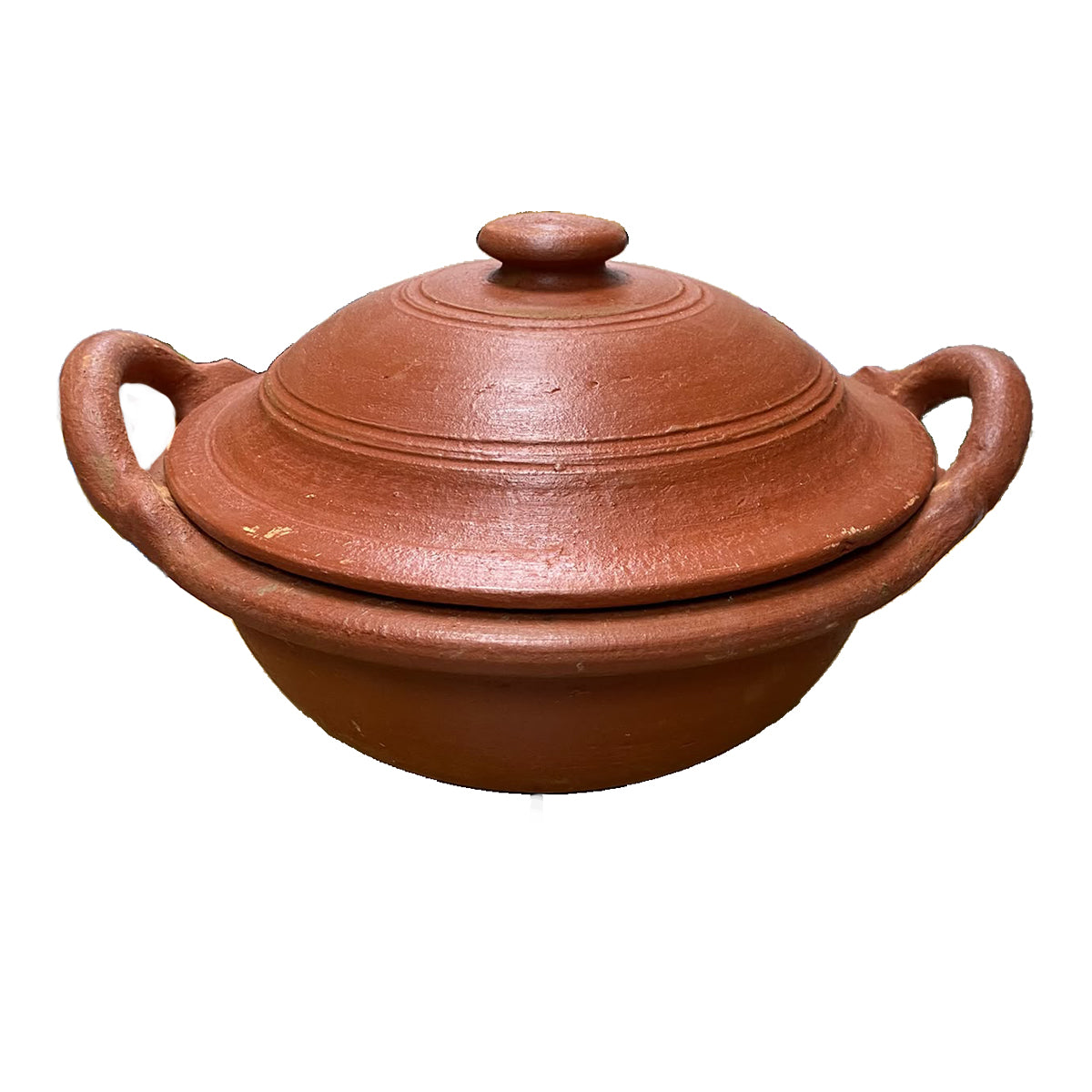 Buy Veena's Clay Pot with Lid (Mansatti) 1kg at Veenas.com - Online Indian Grocery Store UK