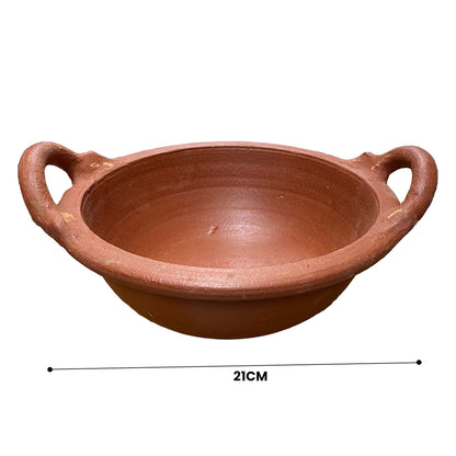 Buy Veena's Clay Pot with Lid (Mansatti) 1kg at Veenas.com - Online Indian Grocery Store UK