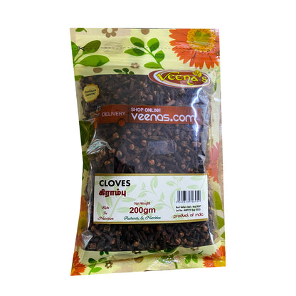 Buy Veenas Cloves 200g at Veenas.com - Online Indian Grocery Store UK