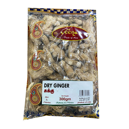 Buy Veenas Dry Ginger 300g at Veenas.com - Online Indian Grocery Store UK.