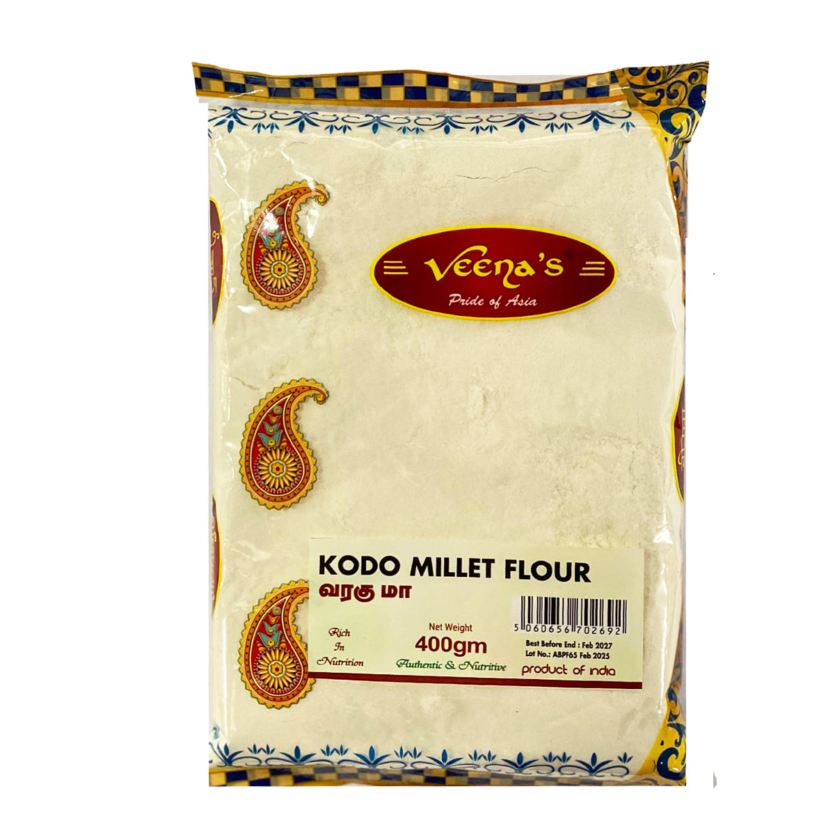 Veenas Kodo Millet Flour 400g