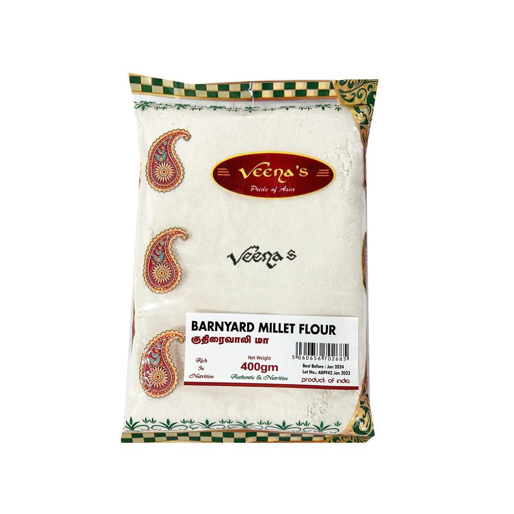 Veena's Kuthiraivali Rice Flour (Barnyard Millet Flour) 400g