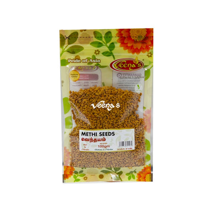 Buy  Veenas Methi Seeds at Veenas.com - Online Indian Grocery Store UK
