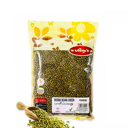 Veena's Mung Beans Green 750g
