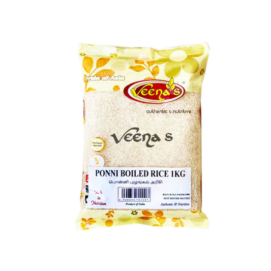 Veena's Ponni Boiled Rice (Premium Quality) 1kg