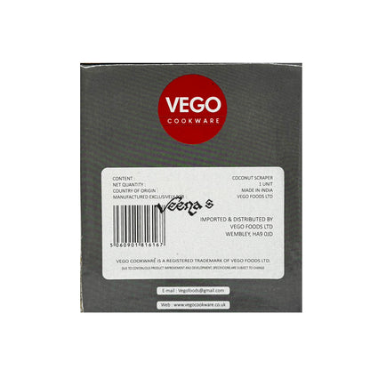 Vego Coconut Scraper With Vacuum Base - Easy, Safe & Efficient Scraping