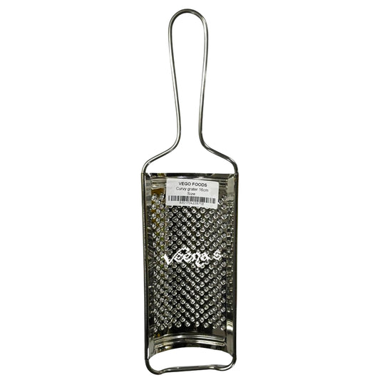 Vego Curvy Grater (16cm) - Stainless Steel Multi-Purpose Kitchen Grater