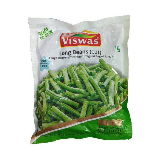 Buy Viswas Long Beans (Cut) 400g at Veenas.com - Online Indian Grocery Store UK