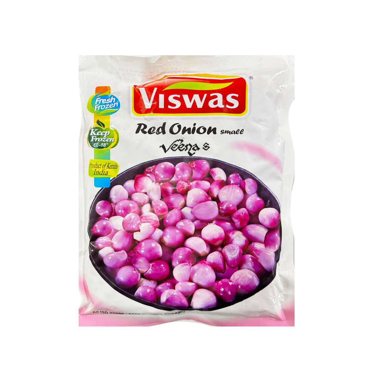 Buy Viswas Red Onion (Small) 400g at Veenas.com - Online Indian Grocery Store UK