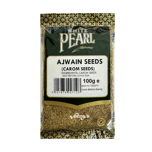 White Pearl Ajwain Seeds (Carom Seeds) 100g