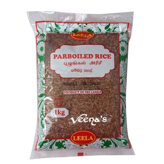 Leela Parboiled Rice 1kg - veenas.com