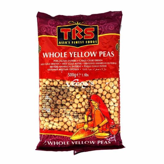 TRS Whole Yellow Peas 500g - veenas.com