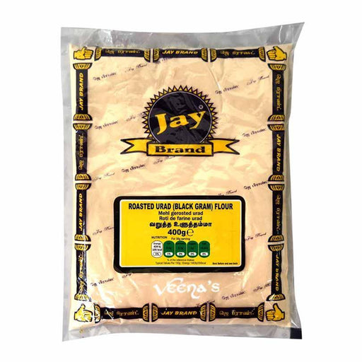 Jay Brand Roasted Urid Flour 400G - veenas.com