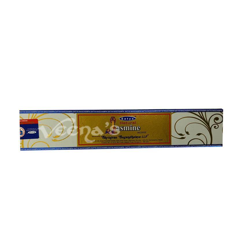 Satya Sai Nagchampa Jasmine Incense 15G - veenas.com