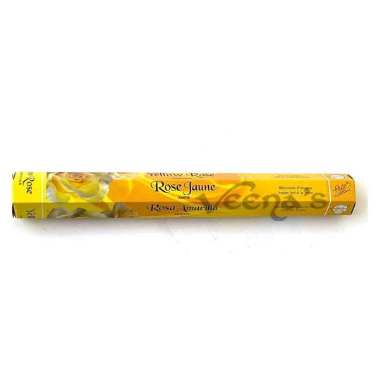 Flute Yellow Rose  20's Incense Sticks