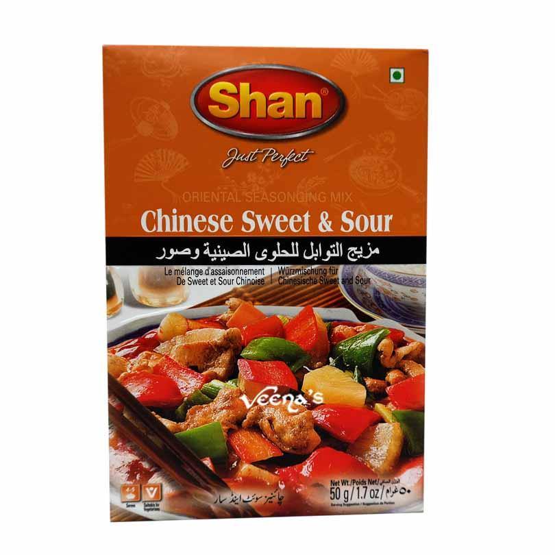 Buy Shan Chinese Sweet Sour 50g at Veenas.com - Online Indian Grocery Store UK