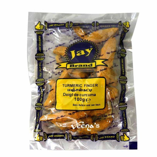 Jay Brand Turmeric Finger 100g - veenas.com