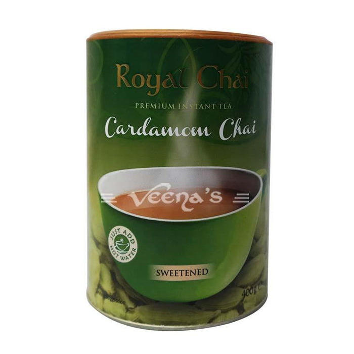 Royal Chai Cardamom Sweetened 400g - veenas.com
