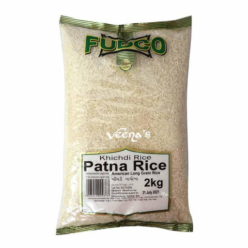 Fudco Patna (Khichdi) Rice 2kg - veenas.com