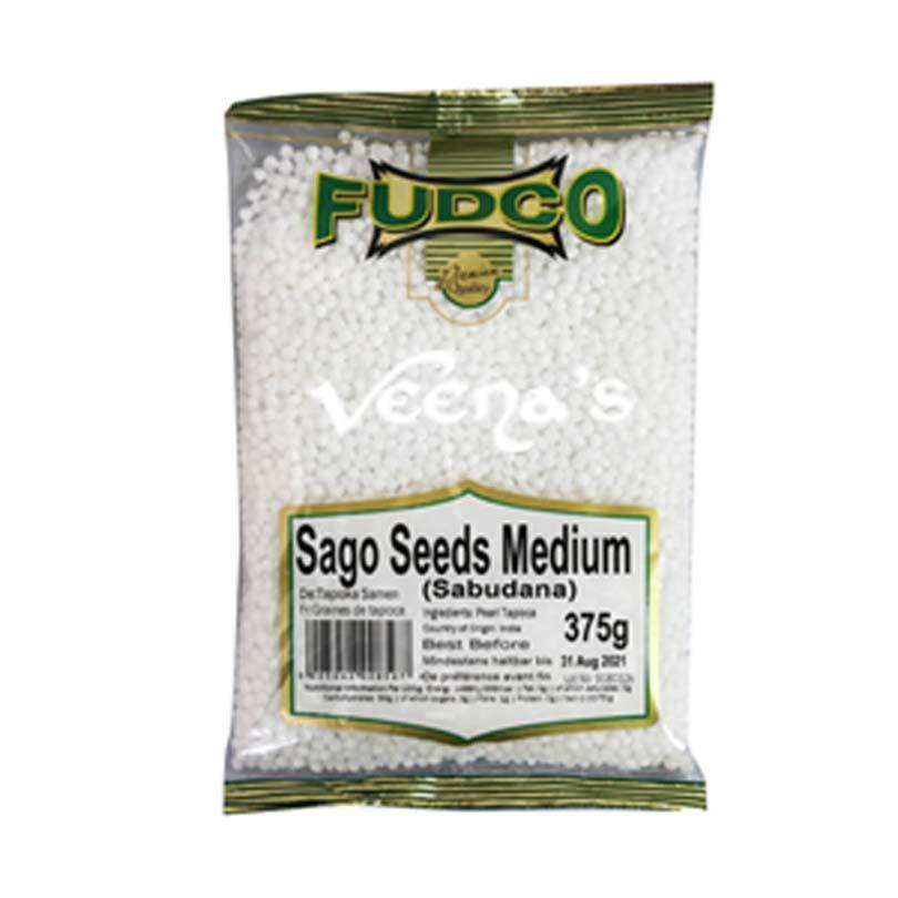 Buy Fudco Sago Seeds Medium 375g at Veenas.com - Online Indian Grocery Store UK