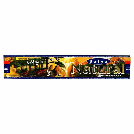 Satya Sai Nagchampa Natural Incense 15G - veenas.com