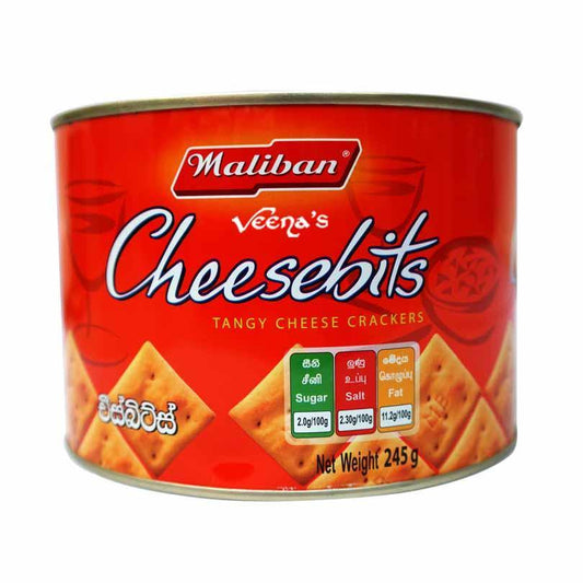 Maliban Cheesebits 245g - veenas.com