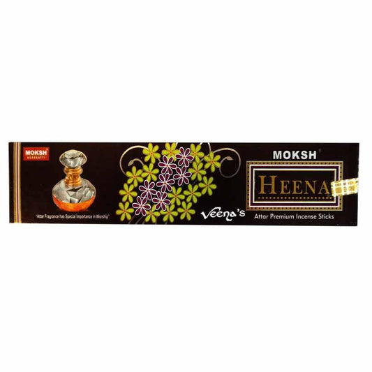 Moksh Heena Incense Sticks (20 Sticks)