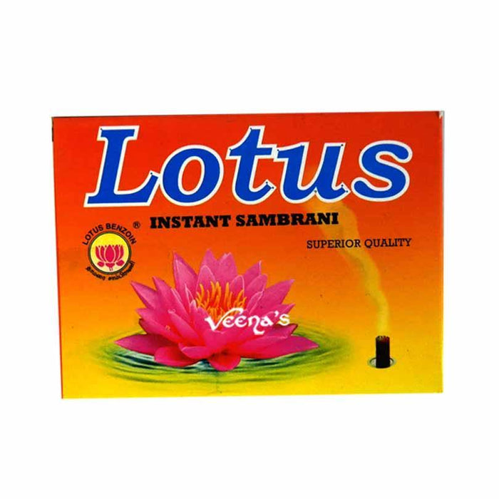 Lotus Instant Sambrani 20pcs - veenas.com