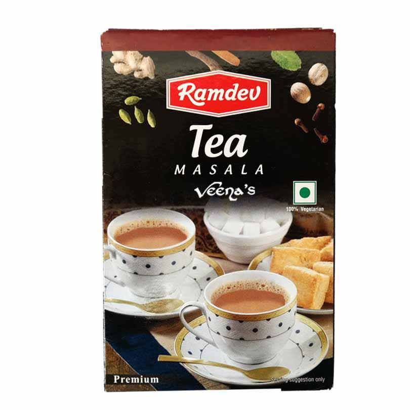 Buy Ramdev Tea Masala 100G at Veenas.com - Online Indian Grocery Store UK