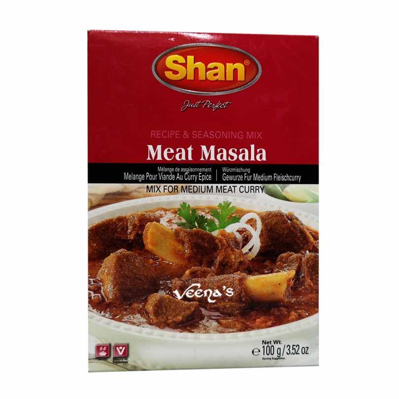 Buy Shan Mix Meat Masala 100g at Veenas.com - Online Indian Grocery Store UK