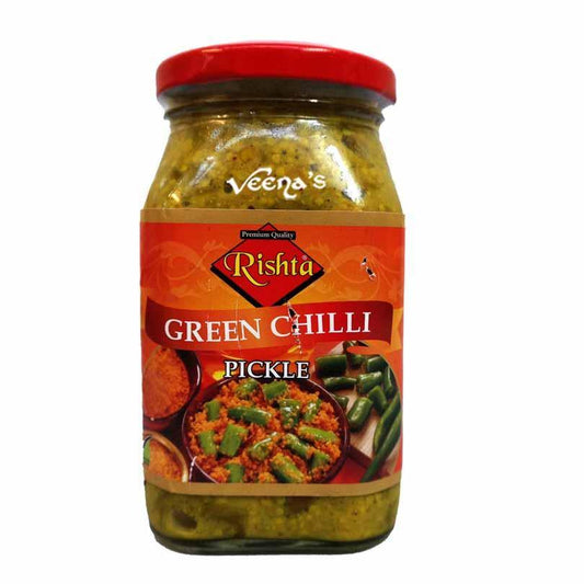 Rishta Green Chilli Pickle 400g 