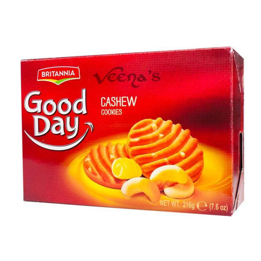 Britannia Good Day Cashew Cookies 216g - veenas.com